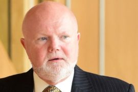 How long was Colin Beattie SNP Treasurer? How long was Colin Beattie in office?