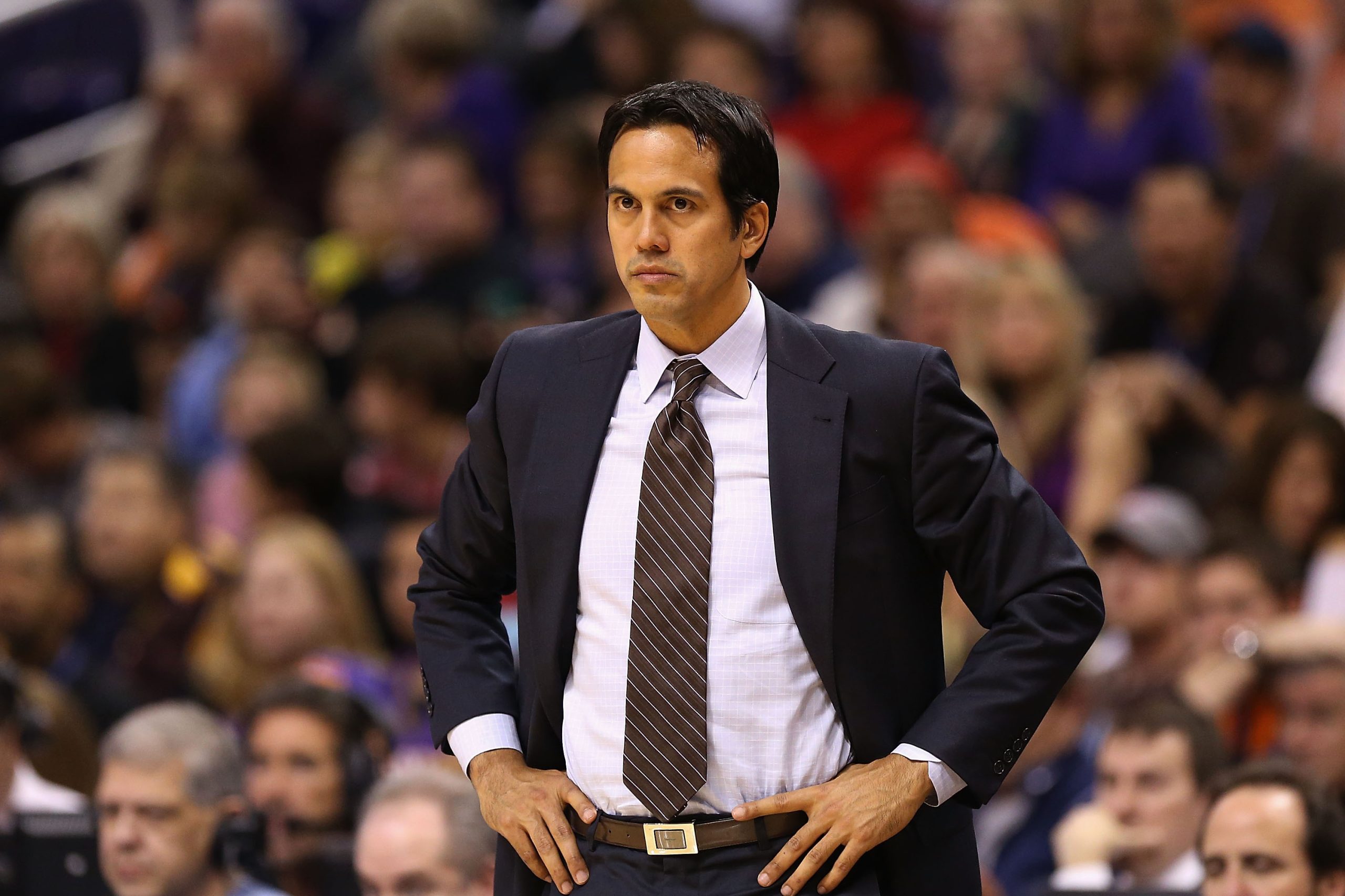How has Erik Spoelstra never won Coach of the Year? Why was Erik Spoelstra out?