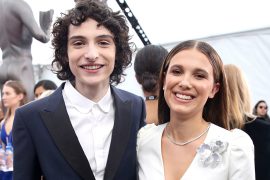 How old was Finn when he kissed Millie? Is Finn Wolfhard in love with Millie?