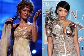 Did Naomi Ackie sing in Whitney Houston movie?