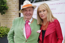 Was Barry Humphries still married to Lizzie Spender?