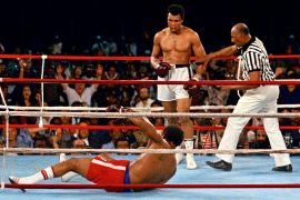 Did Muhammad Ali knockout George Foreman? Did Ali hurt Foreman?