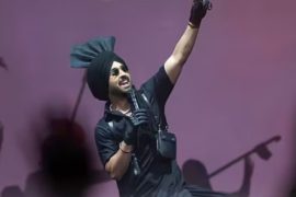 Who is sponsoring Diljit Dosanjh?