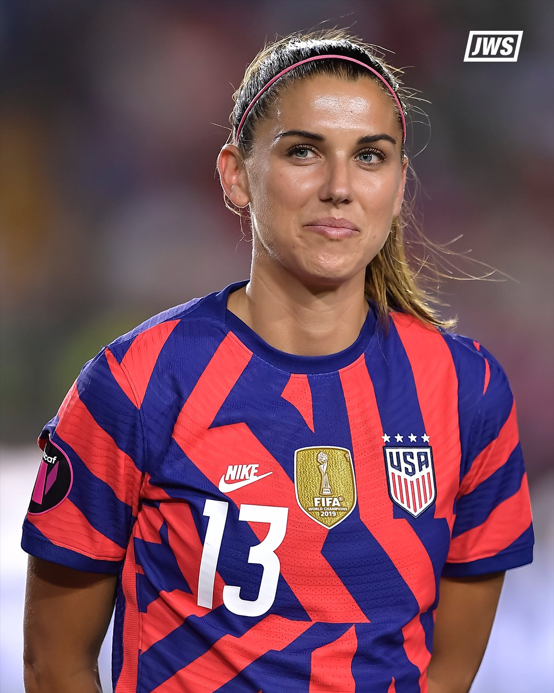 Where is Alex Morgan ranked? What awards has Alex Morgan won?