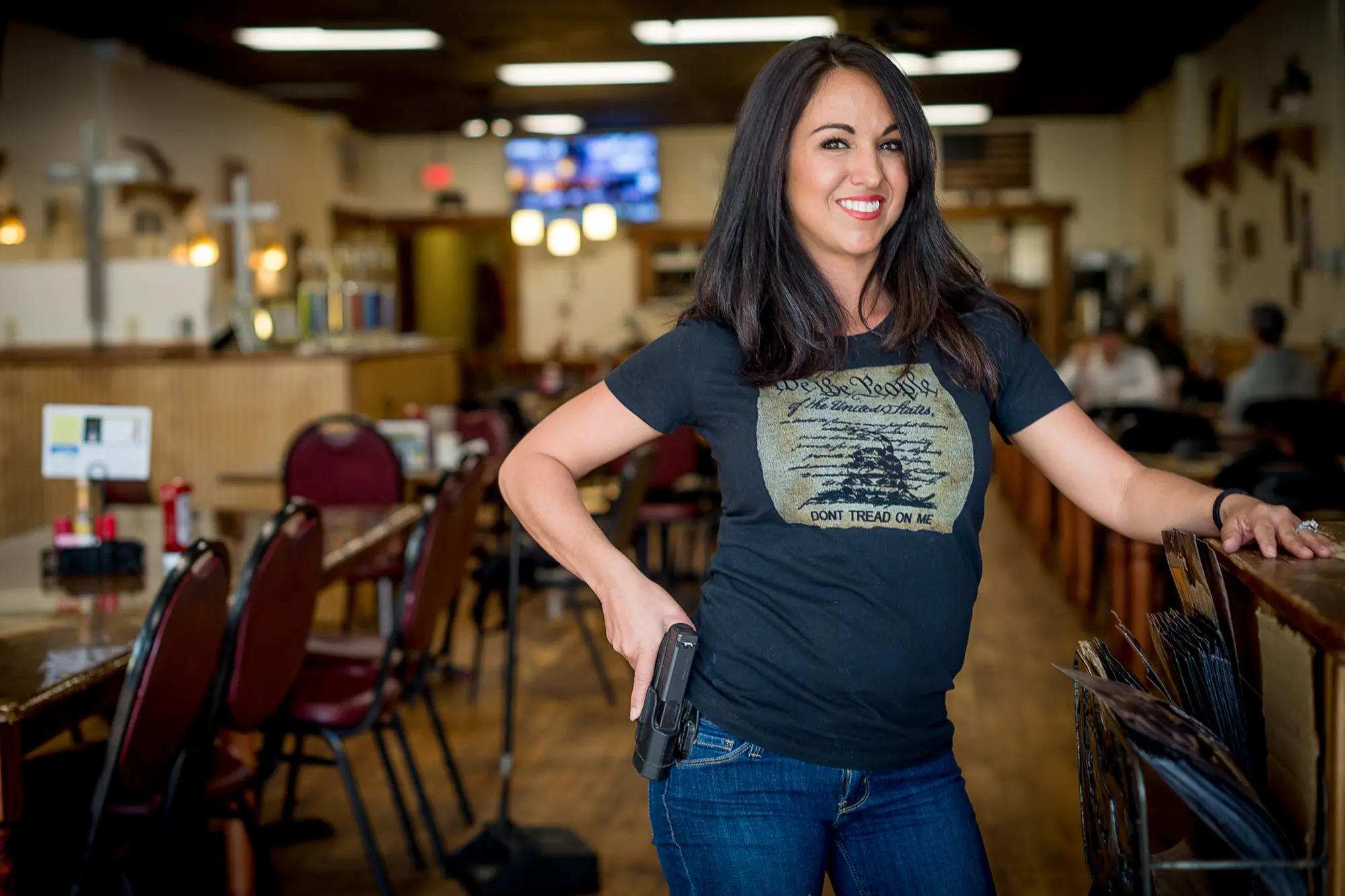 What did  Lauren Boebert say about firearms?