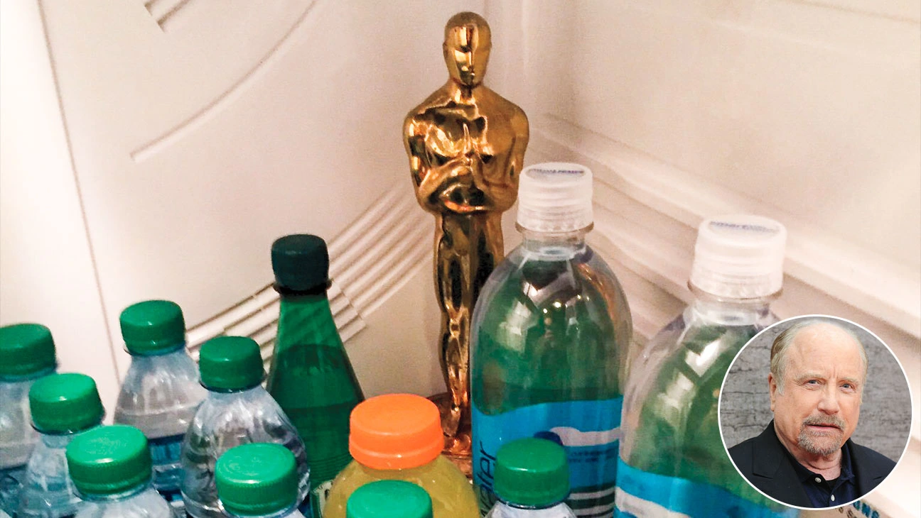 Why does Richard Dreyfuss keep Oscar in refrigerator?