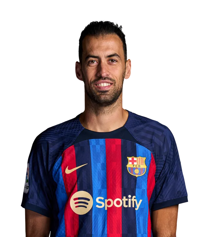 How many leagues has Sergio Busquets won? How many Champions League titles has Busquets won?