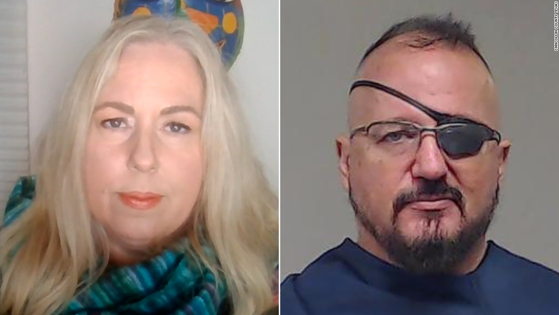 What did Stewart Rhodes do to his wife?