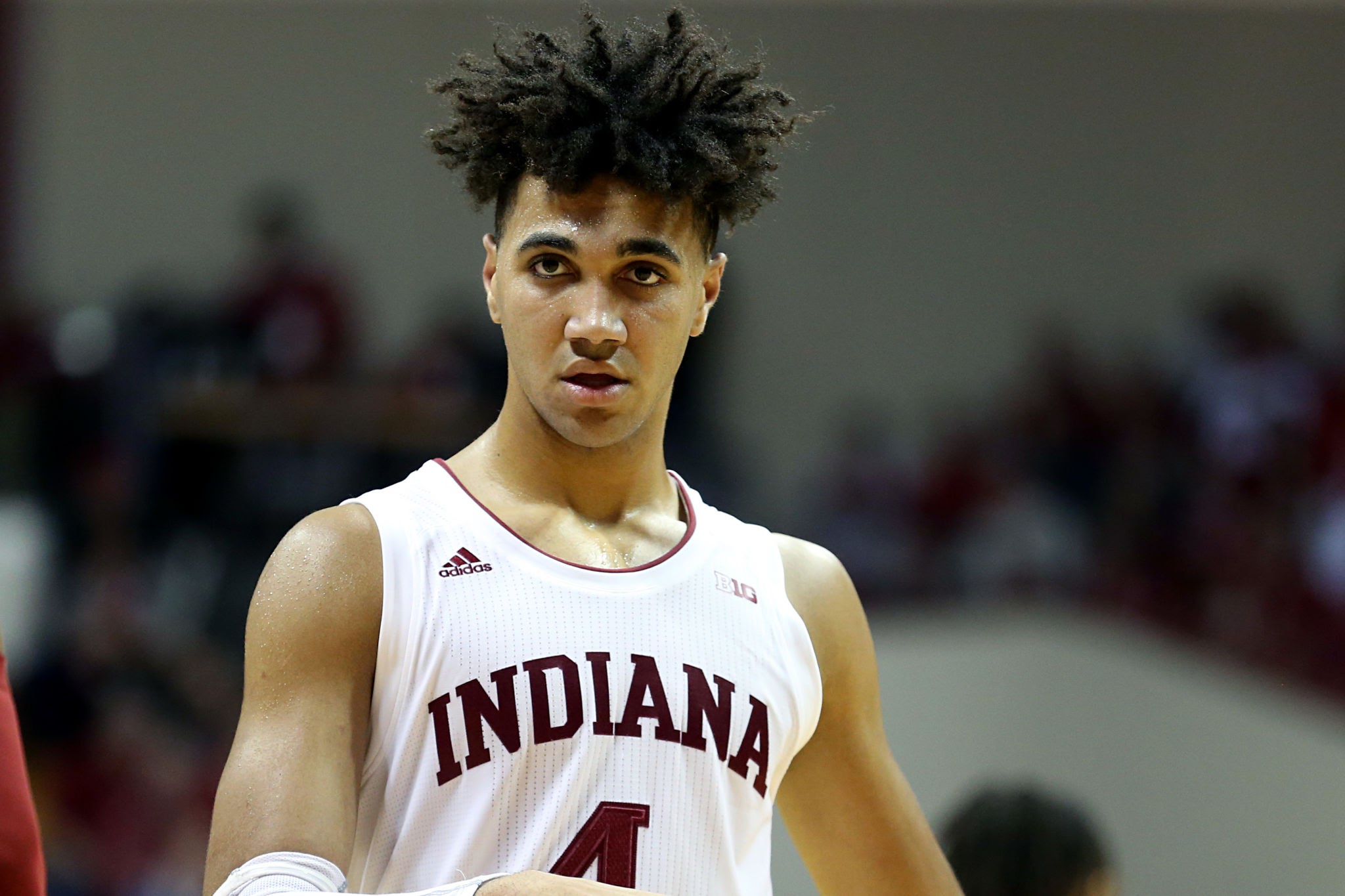 How many blocks does Trayce Jackson-Davis have? How many rebounds does Trayce Jackson-Davis have?