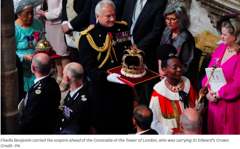 Why is Floella Benjamin significant?