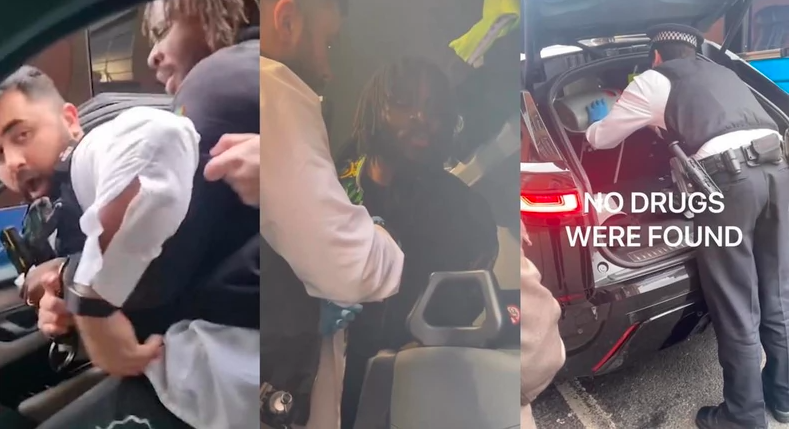 Fuse ODG: Ghanaian star handcuffed and dragged out of his car by UK Police over ‘smell of cannabis’