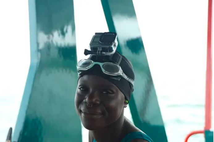 Yvette Tetteh: Ghanaian-British athlete and entrepeneur completes historic 450km swimming journey across Volta River