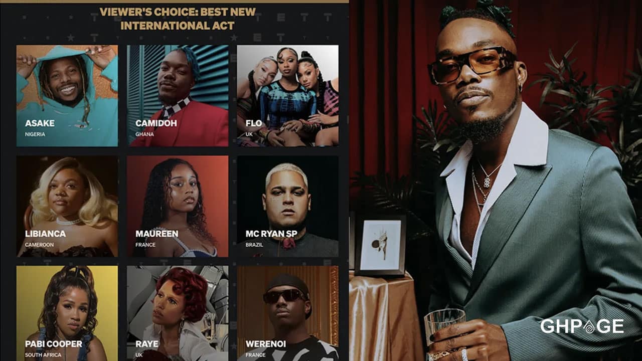 This blessing has blown my mind – Camidoh reacts to BET Nomination