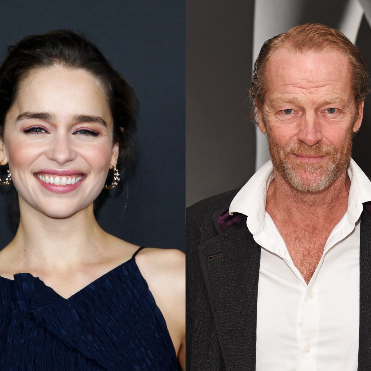 Are Iain Glen and Emilia Clarke friends?