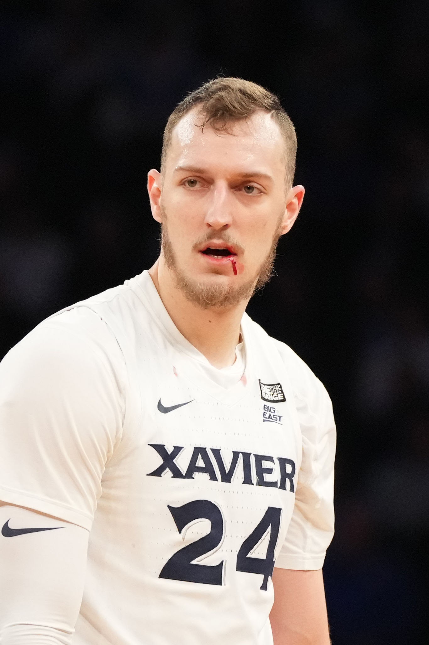 What happened to Jack Nunge? What year is Jack Nunge at Xavier?