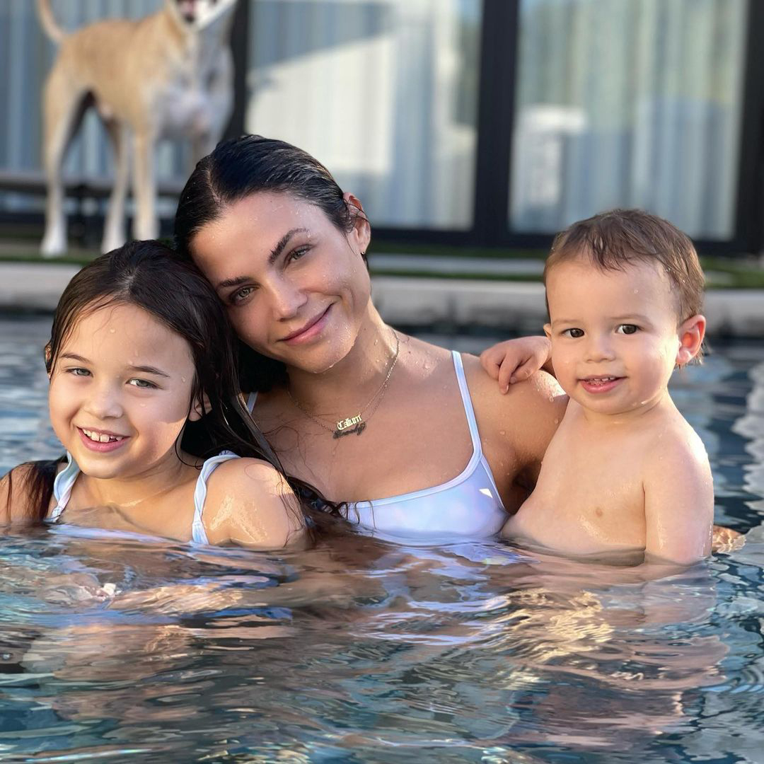 When did Jenna Dewan have her son? Does Jenna Dewan want more kids?