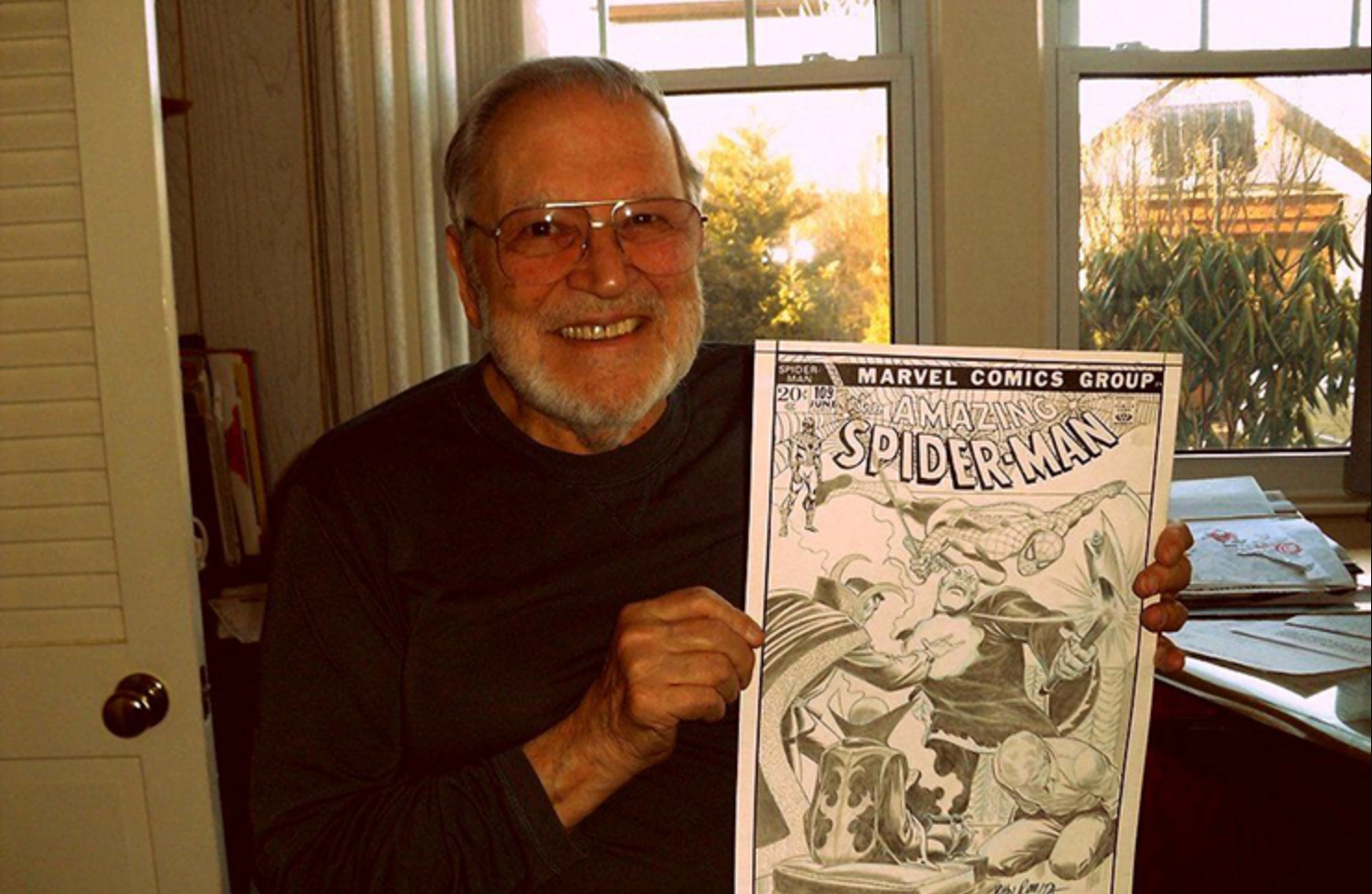 Which Marvel character did John Romita Sr. create?