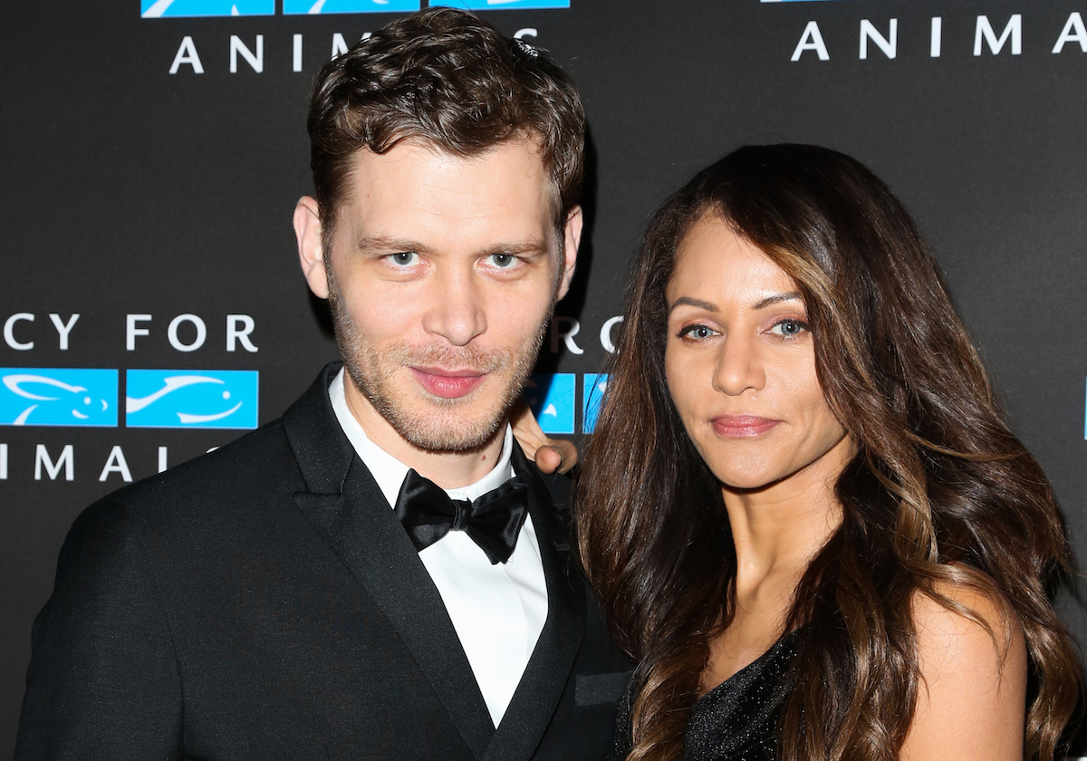 Did Joseph Morgan meet his wife on Vampire Diaries?