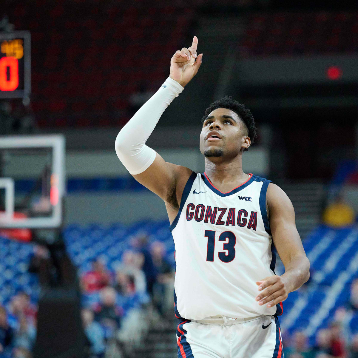 How many times has Malachi Smith declared for the NBA draft?