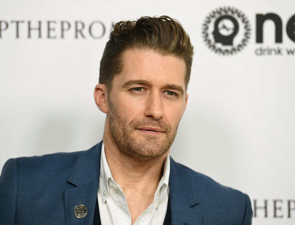 What did Matthew Morrison say in text? What did Matthew Morrison send to contestant?