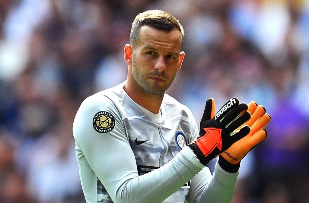 Why isn’t Samir Handanovic starting for Inter Milan? How long has Handanovic been at Inter?