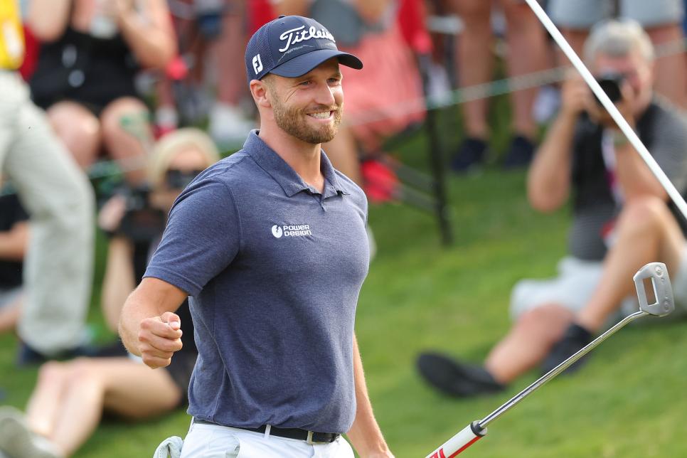 Has Wyndham Clark won a major?