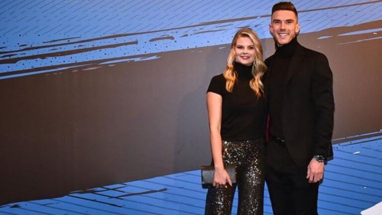 Rabea Böhlke and Robin Gosens