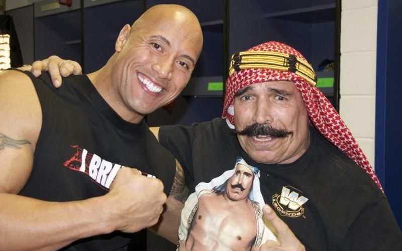 Is The Iron Sheik The Rock’s uncle?