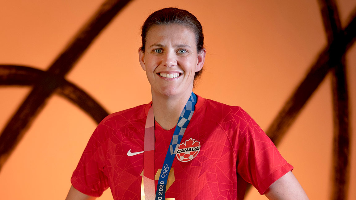How many world Cups does Christine Sinclair have?