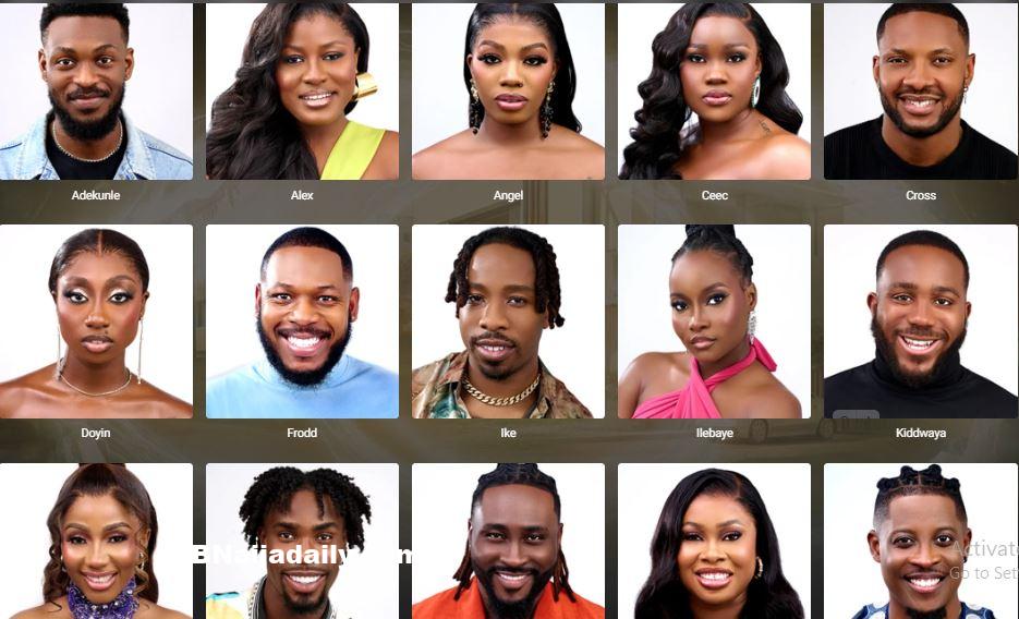 BBNaija All Stars: Full List of Housemates