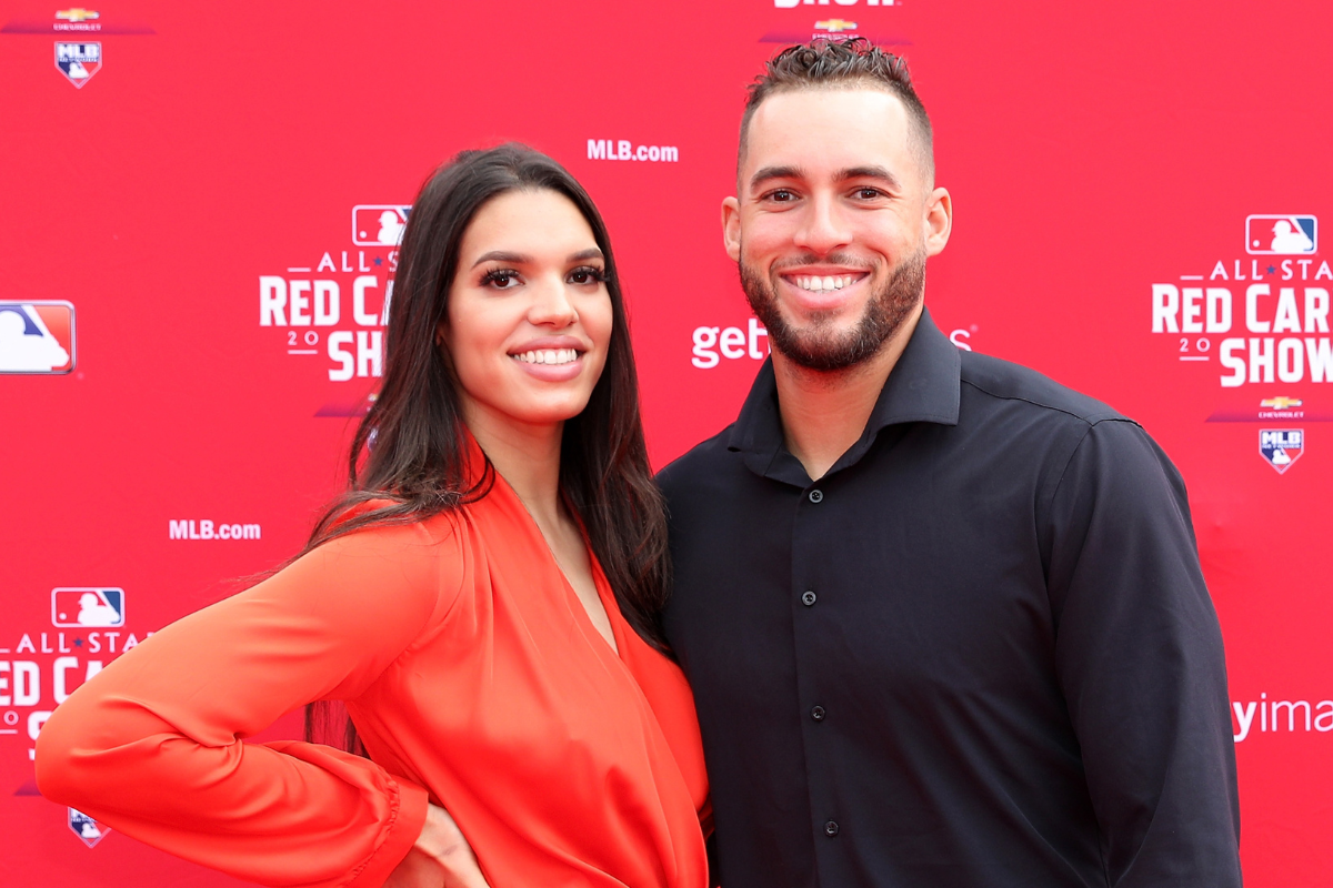 Who is  George Springer’s wife Charlise Castro?