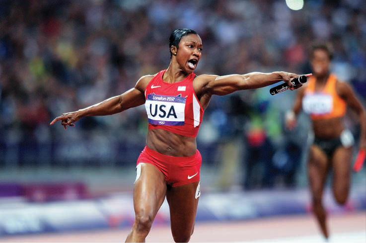 Where is Carmelita Jeter now? How old was Carmelita Jeter when she retired?