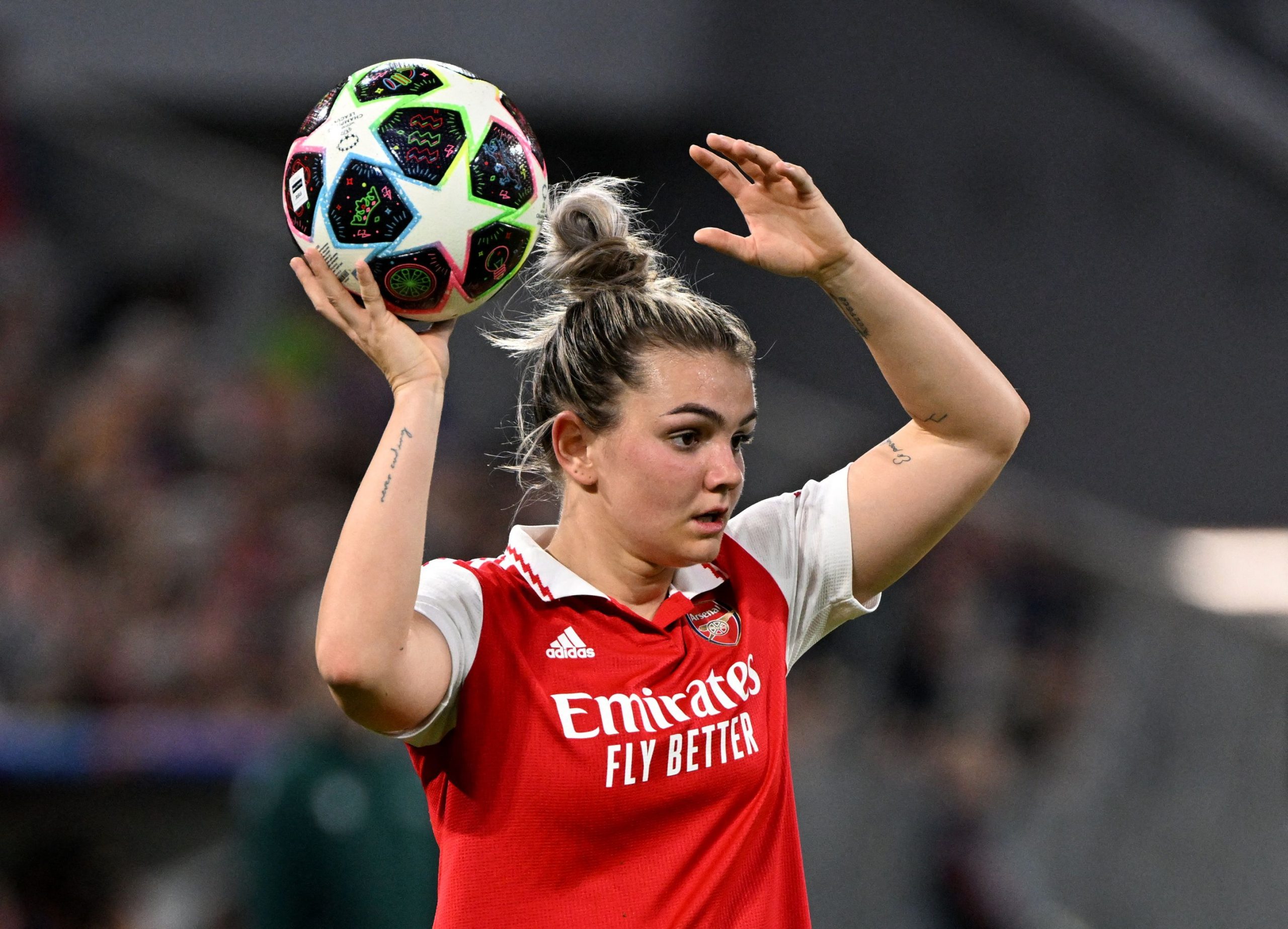 When did Laura Wienroither join Arsenal? What happened to Laura Wienroither?