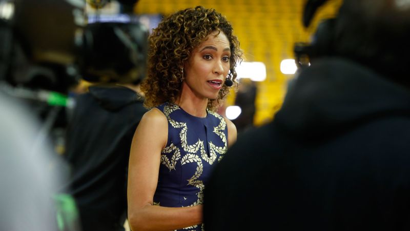How did Sage Steele get hurt? Who hit Sage Steele with a golf ball?