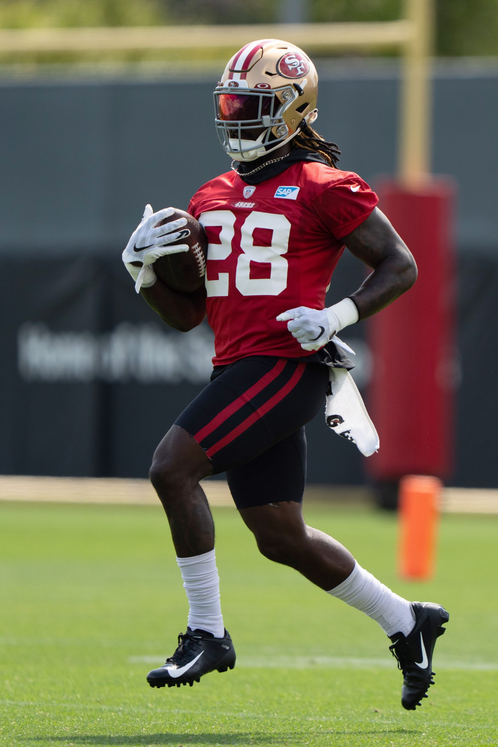 Why was Trey Sermon out? What is Trey Sermon number?
