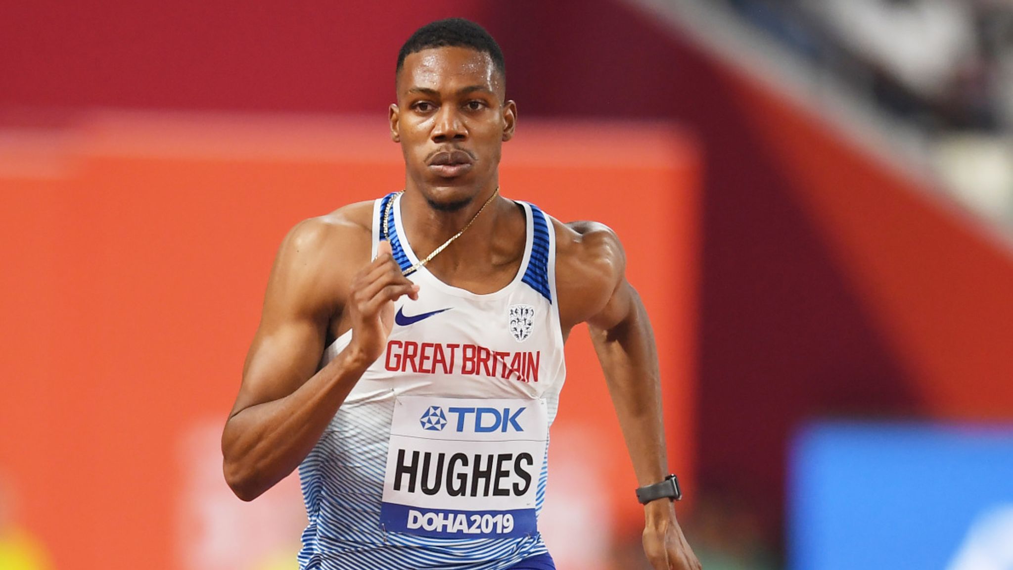 What club does Zharnel Hughes run for? How good is Zharnel Hughes?