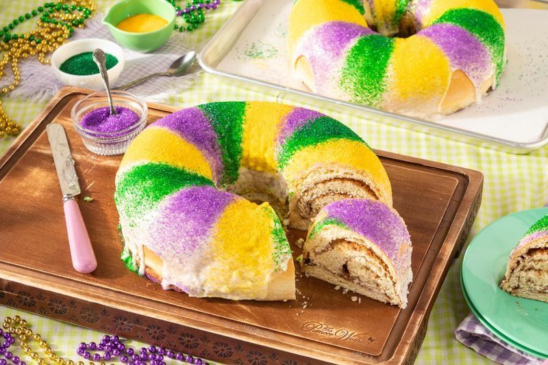 Why is Jesus in the king cake? Was there cake in the Bible?