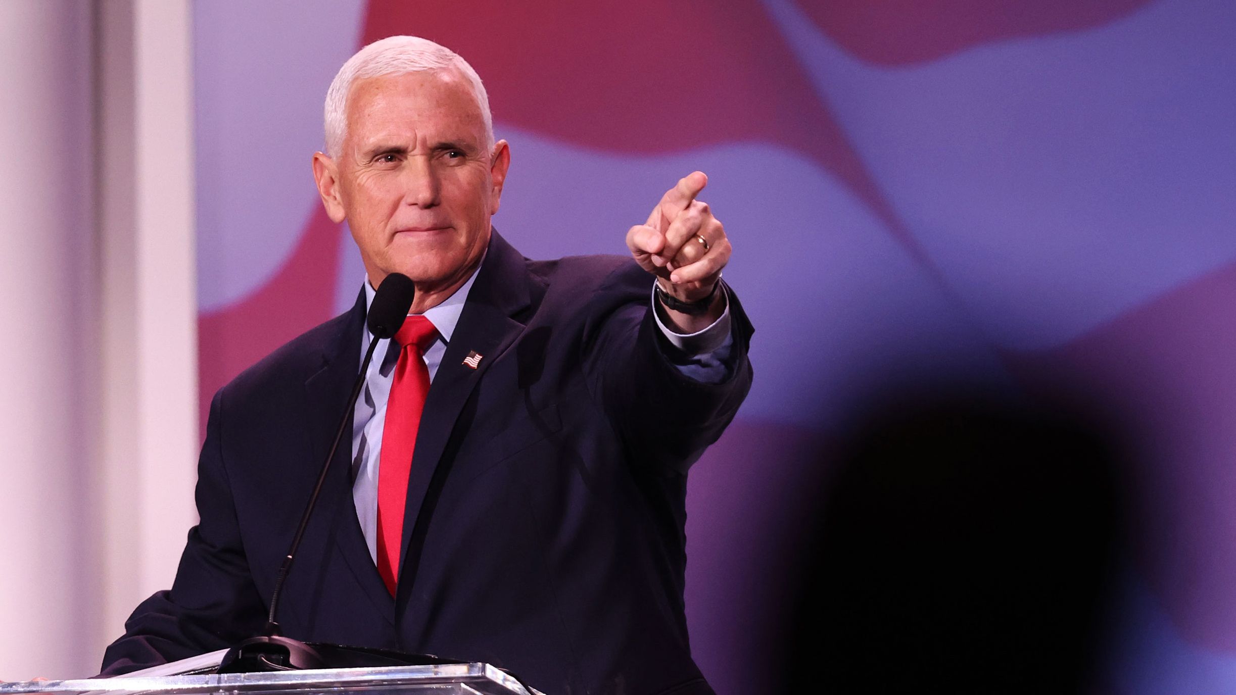 What is Mike Pence saying about Donald Trump?