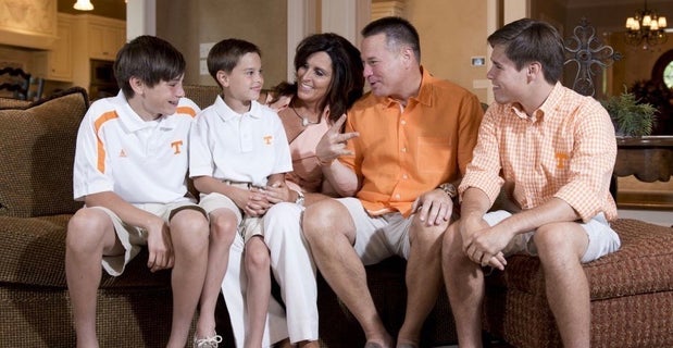 Butch Jones children: Meet Alex Jones, Andrew Jones and Adam Jones