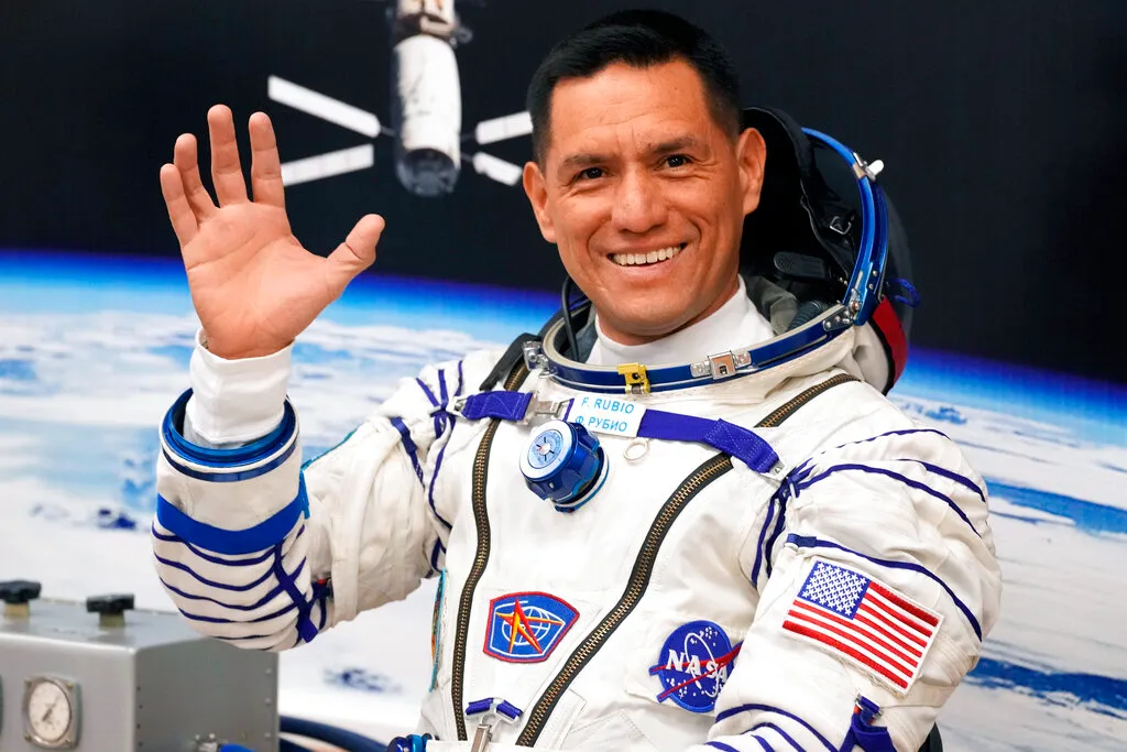 Why did Franciso Rubio go to space? Is Franciso Rubio still in space?