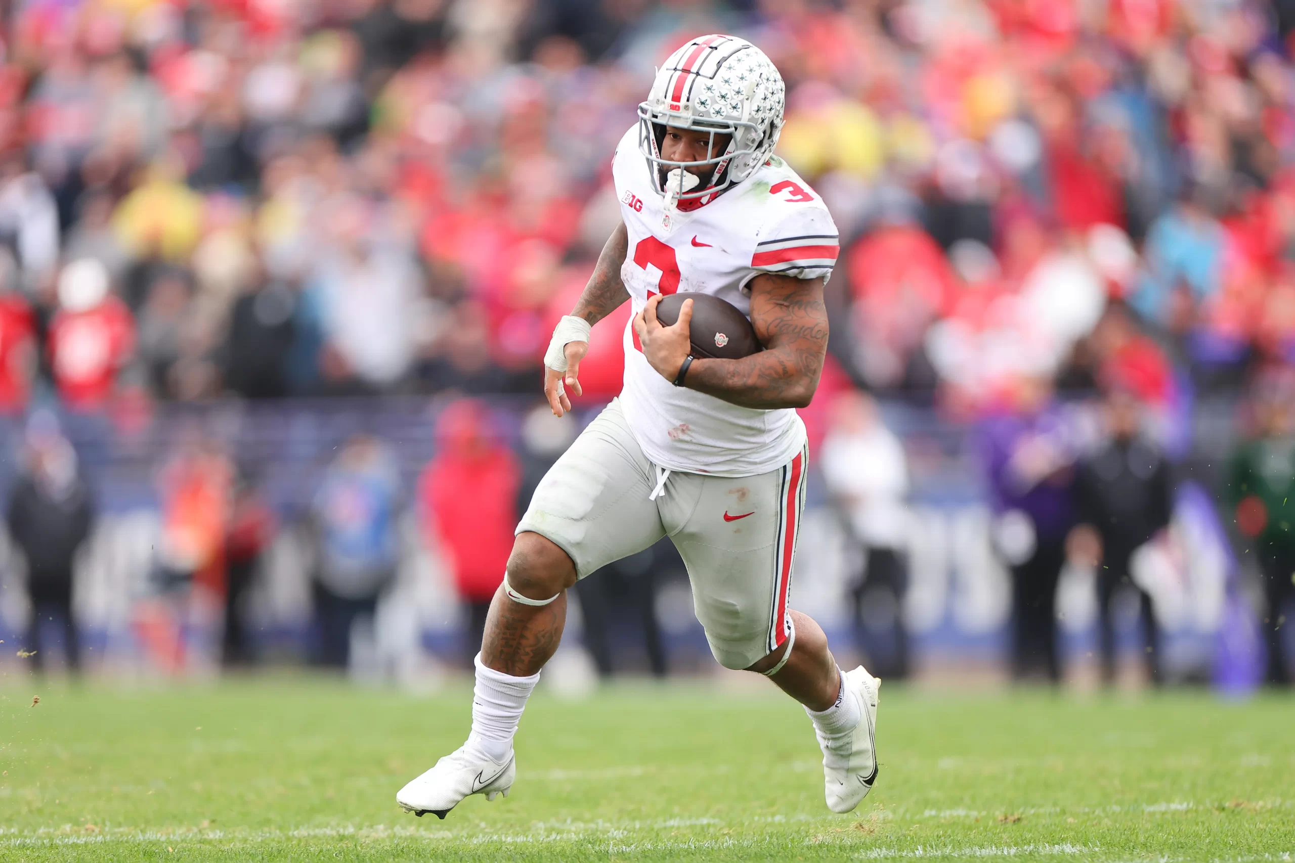 What year is Mayan Williams at Ohio State? How many touchdowns does Miyan Williams have?