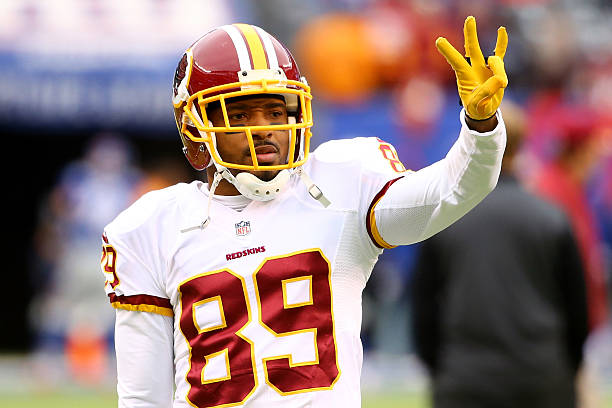 When did Santana Moss leave the Redskins?