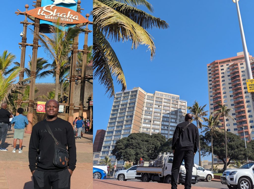 Akesse Sanza in Durban, South Africa. South Africa E-Visa in Ghana