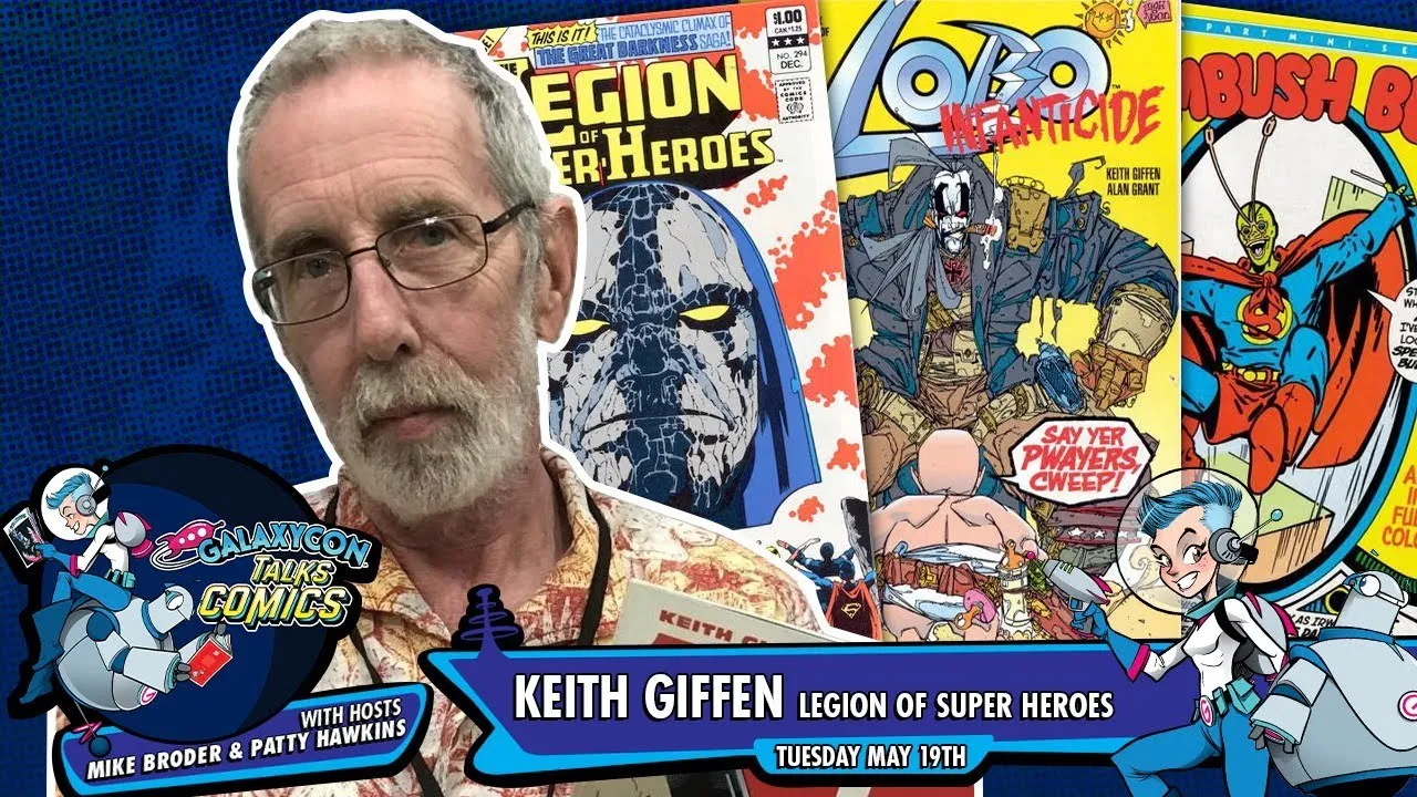Keith Giffen Age, Height, Books, Education, Family