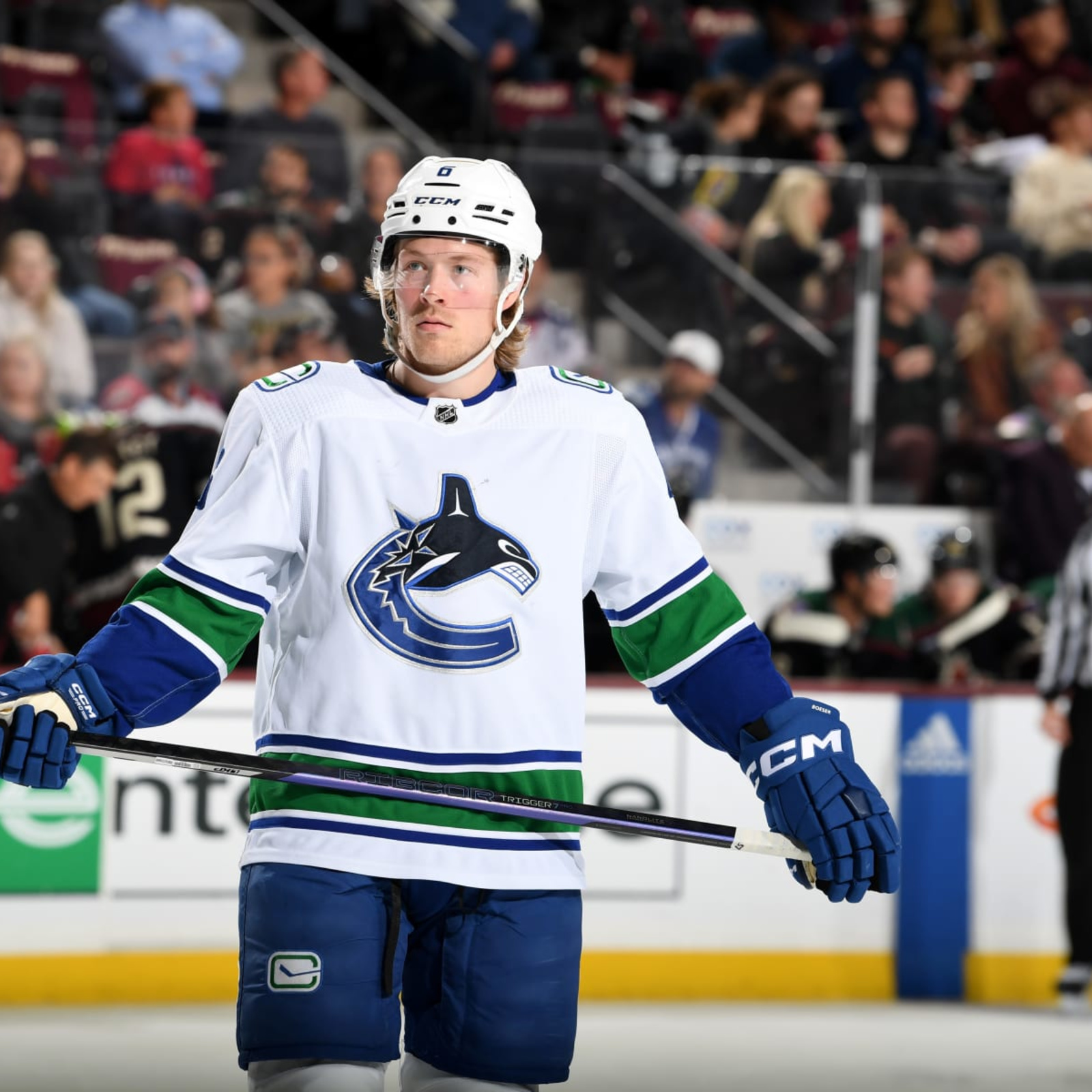 How many hat tricks does Brock Boeser have?