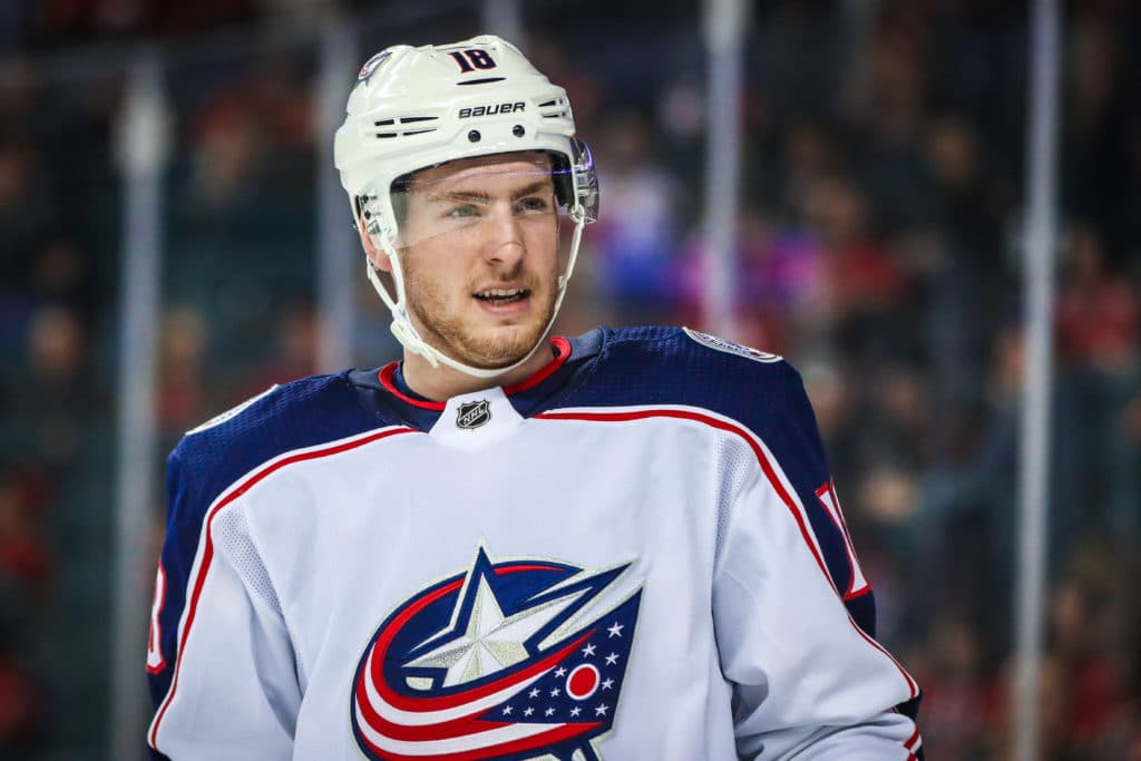 How many points did Pierre-Luc Dubois have last year?