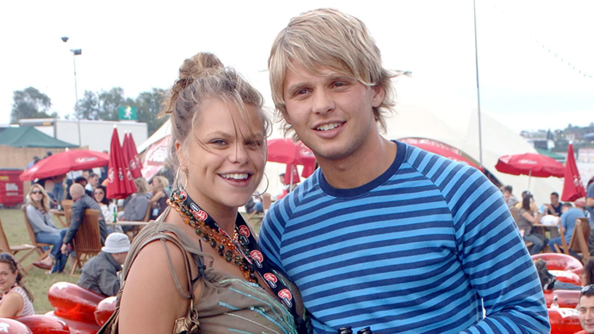 How long were Jade Goody and Jeff Brazier together?