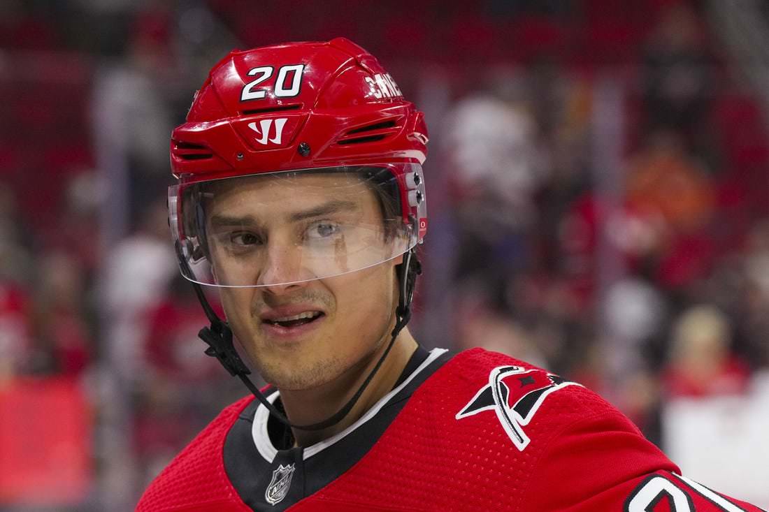 How many hat tricks does Aho have?