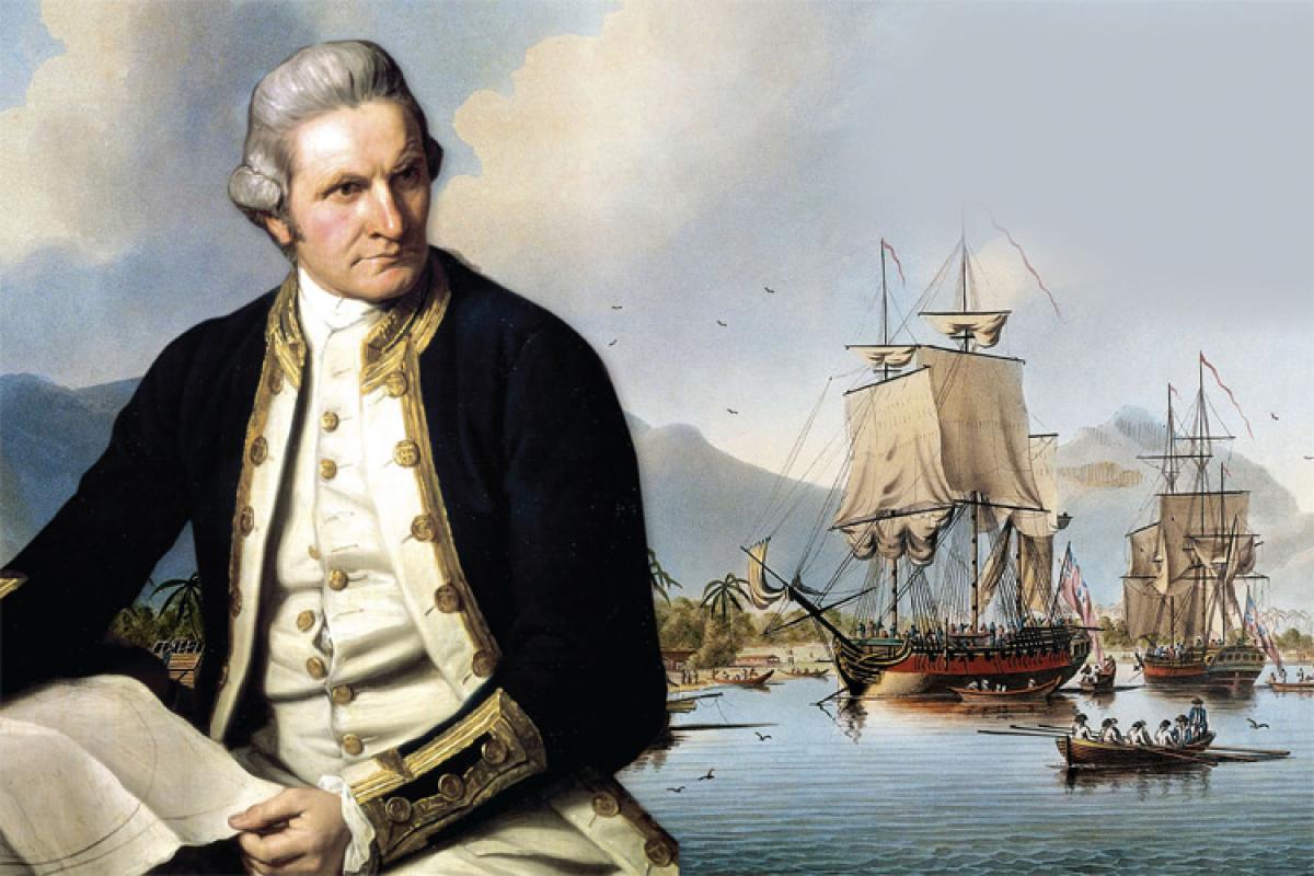 Who was Captain Cook’s second in command? Who came after Captain Cook?