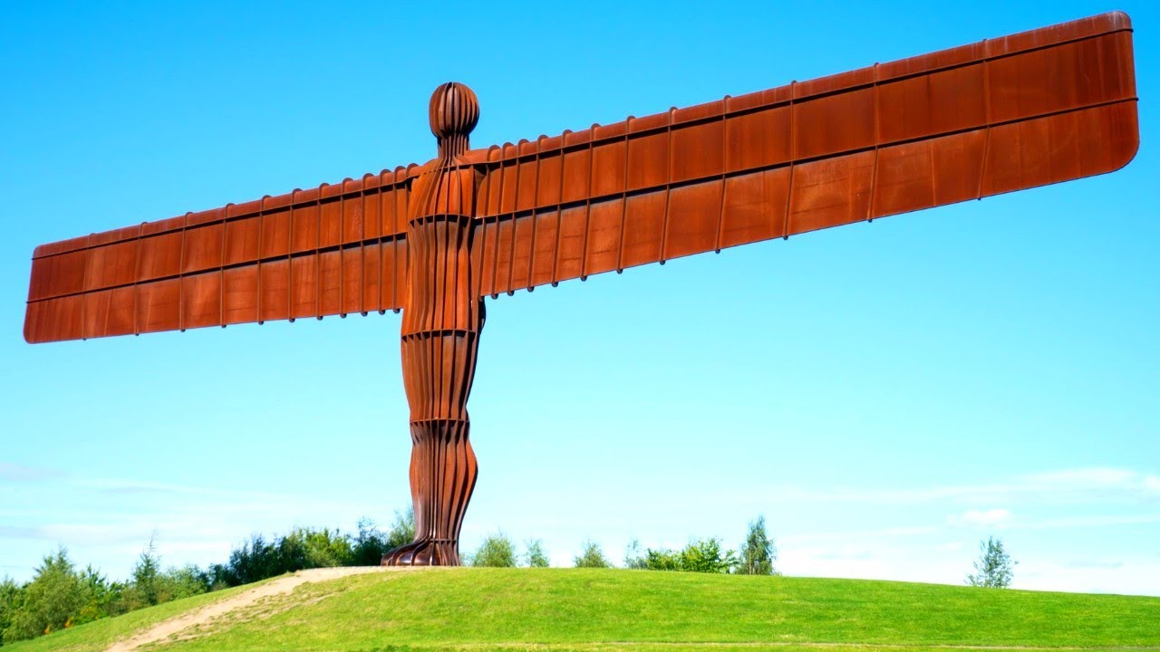 Is the Angel of the North male or female?